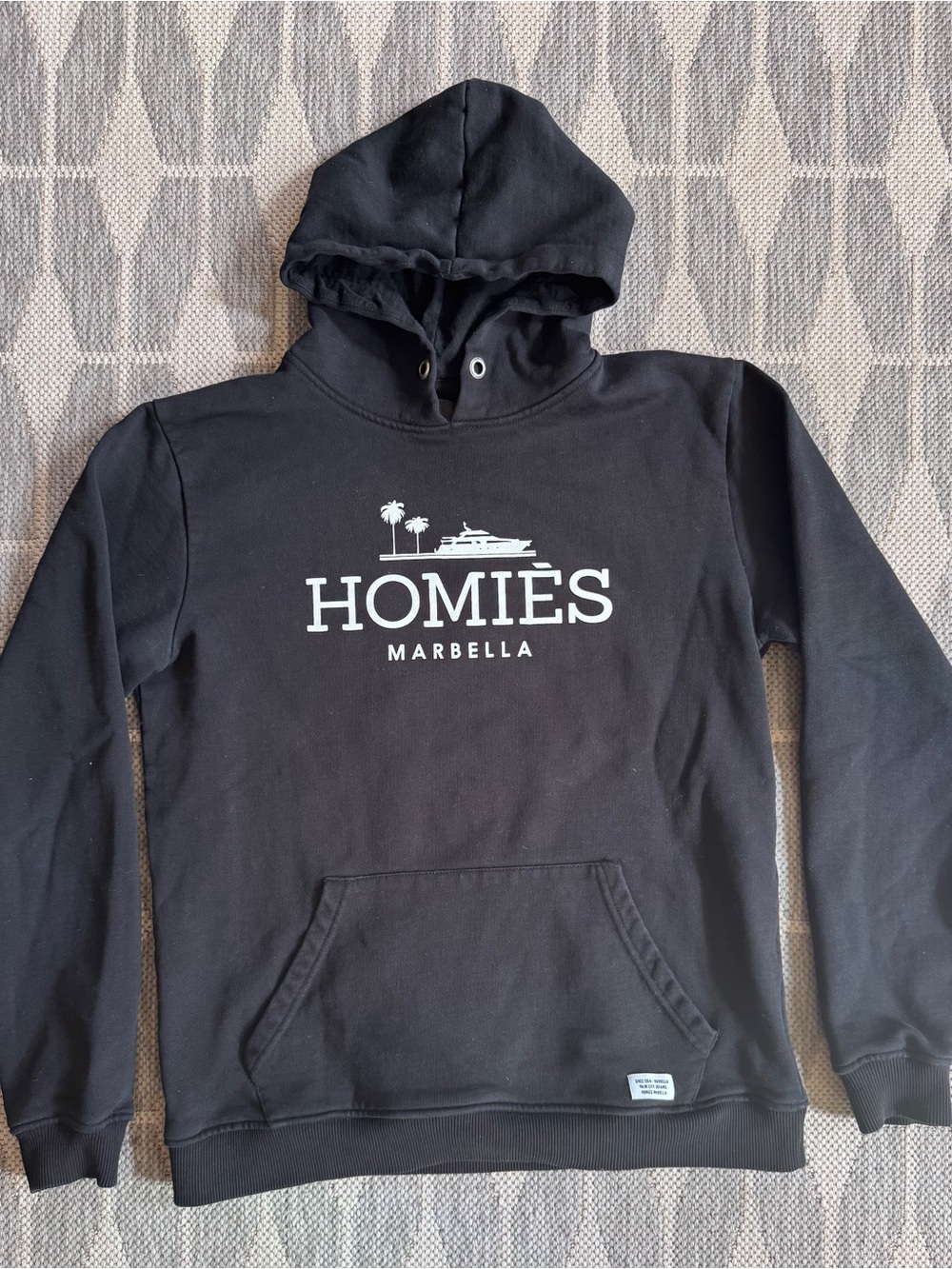 Homies Marbella Black Hoodie - Men's Hoody